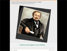 Tablet Screenshot of espiritismo-medellin.com